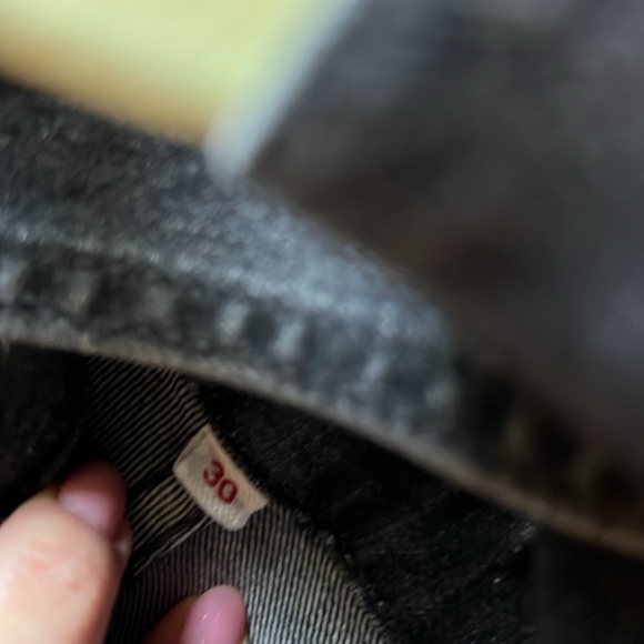 Levi’s Dark Gray Overalls - Picture 14 of 15